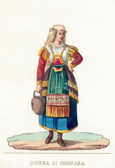 Woman of Cerbara by Italian School