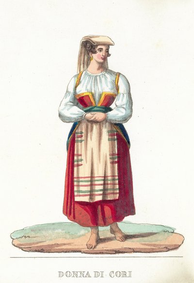 Woman of Cori by Italian School