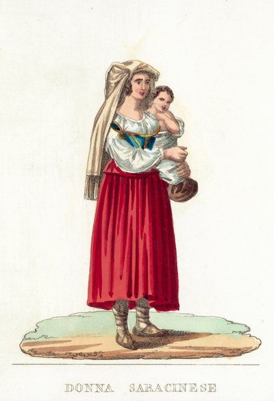 Saracen Woman by Italian School
