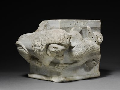 Engaged Capital with a Lion and a Basilisk by Italian School