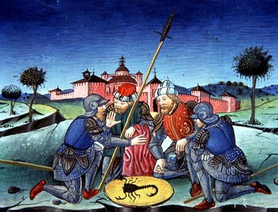 Soldiers Throw Lots for the Tunic of Christ by Italian School