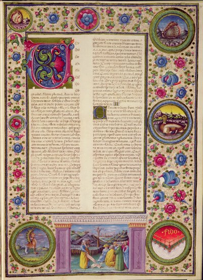 Book of the Prophet Joel, from the Borso d