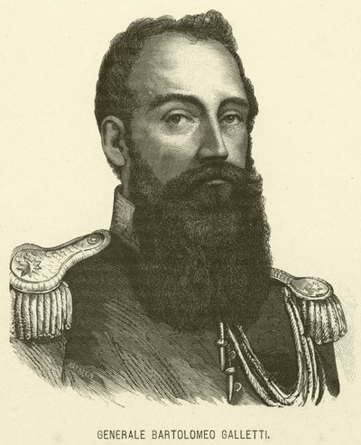 General Bartolomeo Galletti by Italian School