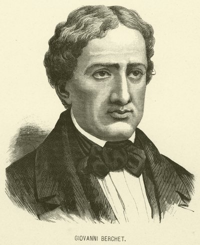 Giovanni Berchet (engraving) by Italian School