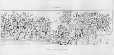 Trajan’s Column by Italian School