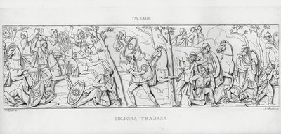 Trajan’s Column by Italian School