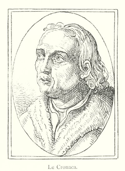 The Chronicle (engraving) by Italian School