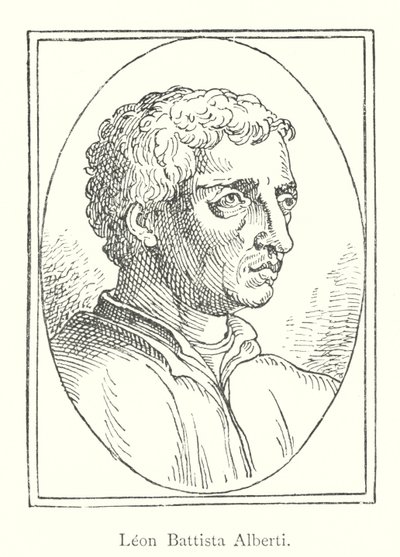 Leon Battista Alberti (engraving) by Italian School