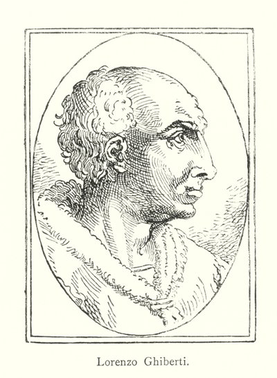 Lorenzo Ghiberti (engraving) by Italian School
