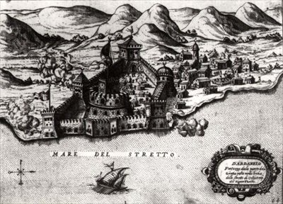 Map of the Dardanelles, a Venetian Conquest and Stronghold Against the Turks by Italian School
