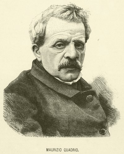 Maurizio Quadrio (engraving) by Italian School