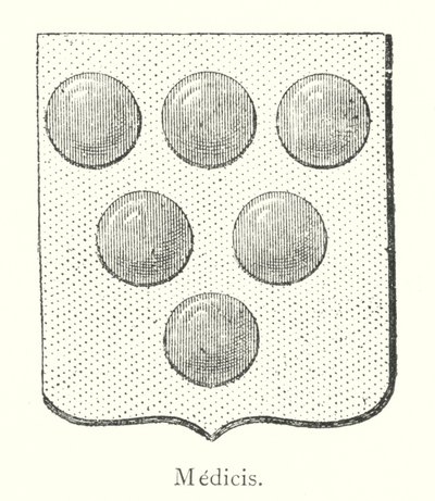 Medicis (engraving) by Italian School