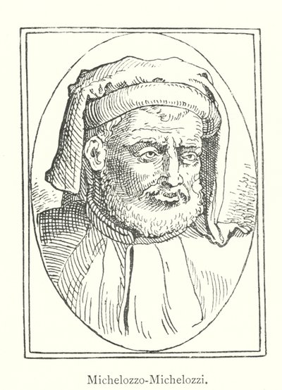 Michelozzo-Michelozzi (engraving) by Italian School