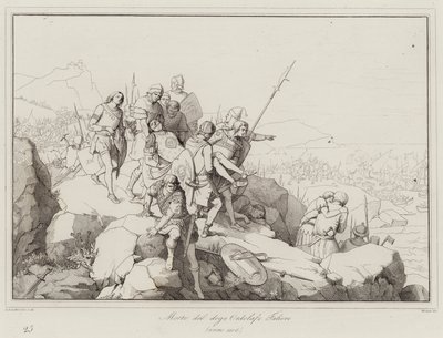 Death of the Doge Ordelafo Faliero by Italian School