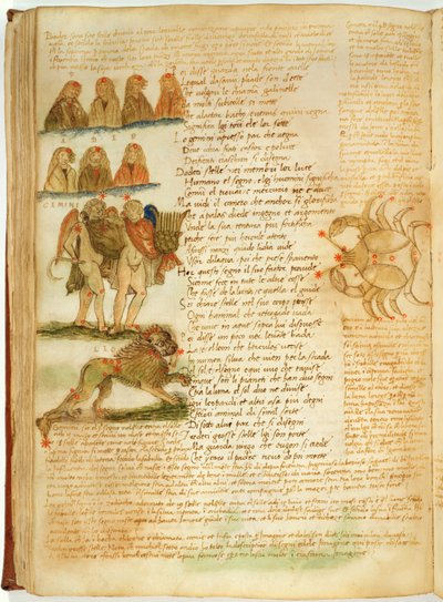 Gemini, Leo and Cancer, from the 