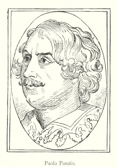 Paolo Ponzio (engraving) by Italian School