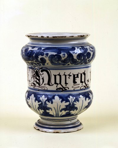 Pharmacy vase: albarella. Museum of Science and Technology, Milan by Italian School