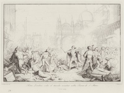 Pietro Loredano Quells the Riot in St. Mark