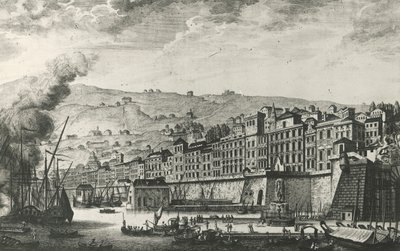 Ponte Reale in Genoa by Italian School