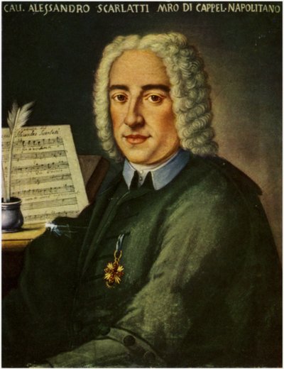 Portrait of Alessandro Scarlatti by Italian School