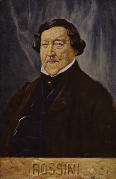 Portrait of Gioachino Rossini by Italian School