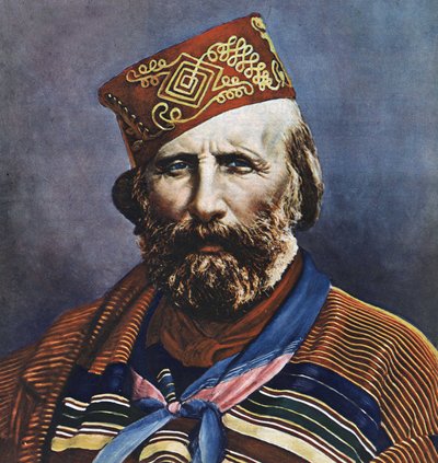 Portrait of Giuseppe Garibaldi by Italian School