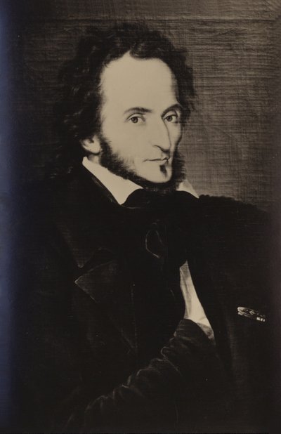 Portrait of Niccolo Paganini by Italian School