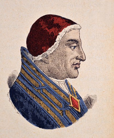 Portrait of Pope Benedict XII (1334-1342) by Italian School