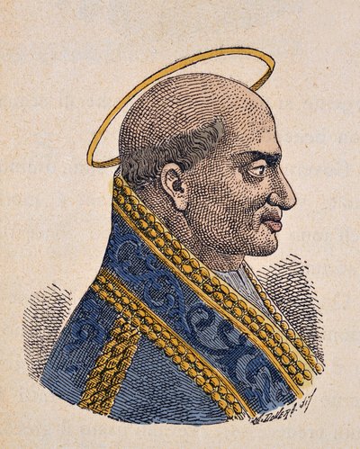 Portrait of Pope Zephyrinus by Italian School