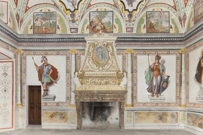Room of Jupiter and Mercury: Mars and Minerva by Italian School