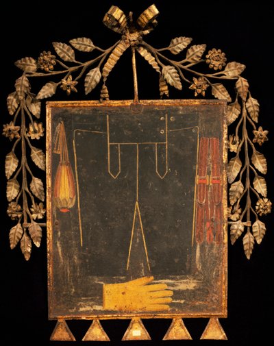 Sign for leather shop, ca 1750, Italy by Italian School