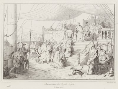 Submission of the Bey of Tripoli by Italian School