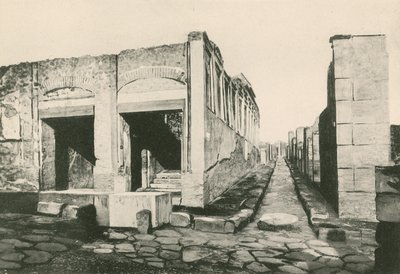The Building of Eumachia as it is by Italian School