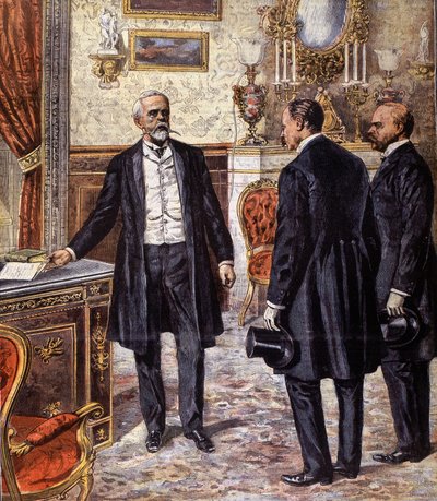 The Separation of Norway and Sweden in 1905 by Italian School