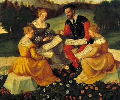 The vocal concert by Italian School