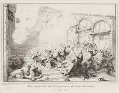 Last Moments of the Republic, Suppression of the Tumult by Italian School