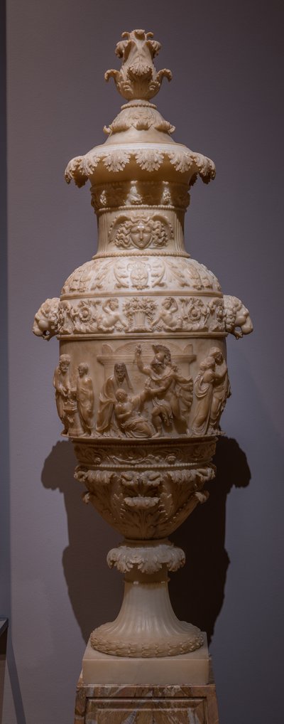 Vase with a Classical Scene: The Sacrifice of Polyxena, c.1825 by Italian School