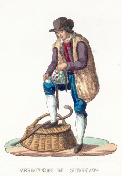 Venditore Di Gioncata by Italian School