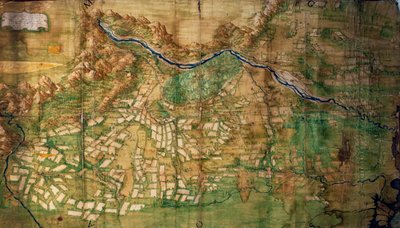 Veneto territory between Brenta and Piave (map) by Italian School