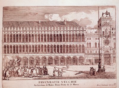 View of the Procuracy Vecchie on St. Mark