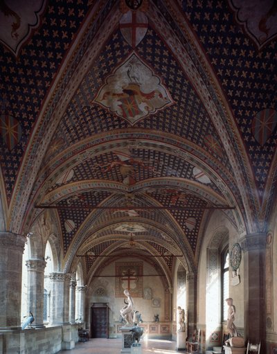 View on the Loggiato by Italian School