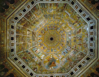 The Baptistery, Florence by Italian school
