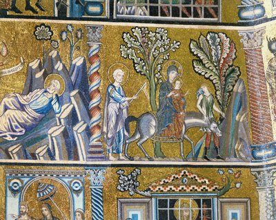 The Flight to Egypt by Italian school