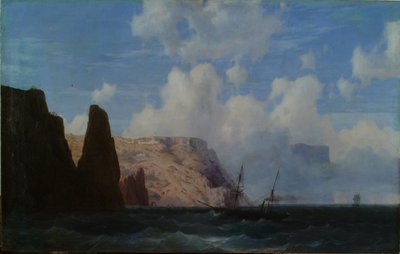 Rocky Cliffs by Ivan Aivazovsky