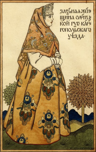 A Married Woman of Olonets Government, Kargopol