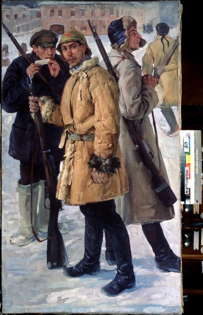 Red Army Soldiers by Ivan Georgievich Drozdov