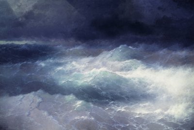 Among the Waves by Ivan Konstantinovich Alvazosky