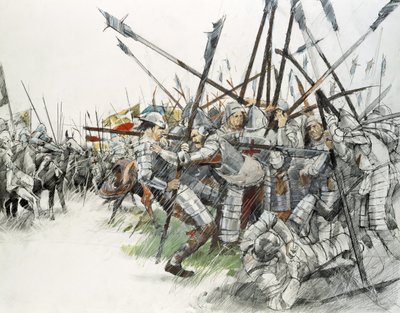 Battle of Flodden Field by Ivan Lapper