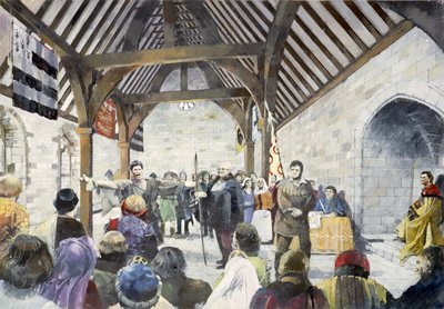 Pickering Castle by Ivan Lapper