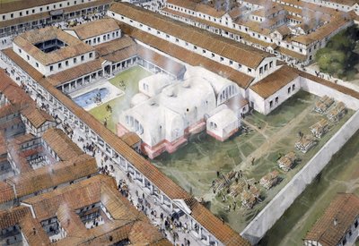 Wroxeter Roman City by Ivan Lapper